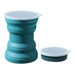 Portable Silicone Foldable Collapsible Cup With Lanyard