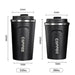 Portable Stainless Steel Thermos Cup With Intelligent