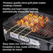 Portable Gas Bbq Stove with Pro Grill Plate Outdoor