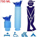 Portable Urinal Bucket For Outdoor Travel Reusable