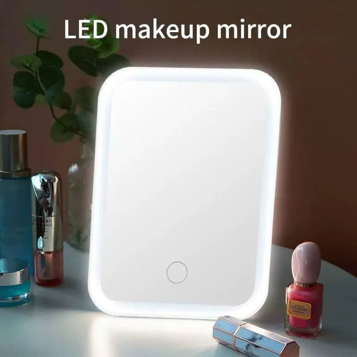 Portable Usb Rechargeable Compact Led Vanity Mirror