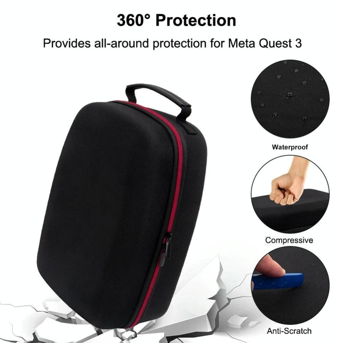 Portable Vr Storage Bag Anti Fall Dust Proof For Meta Quest