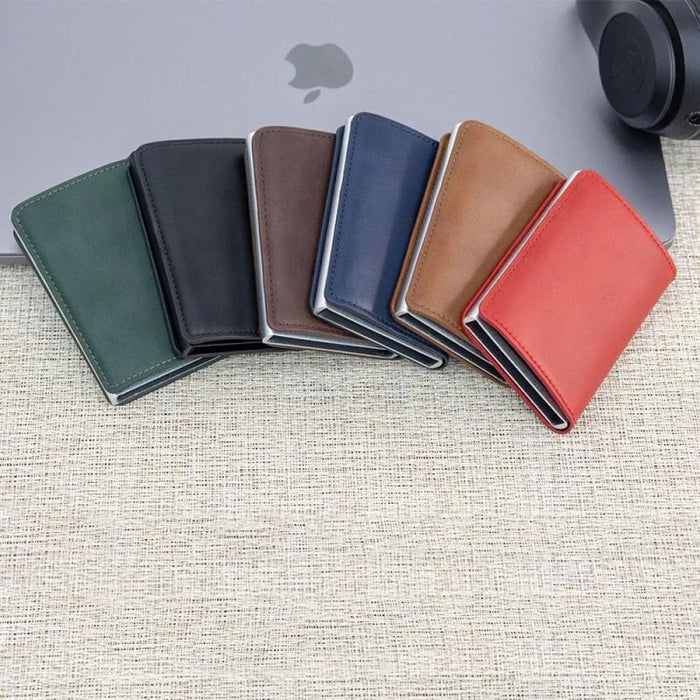 Portable Waterproof Aluminum Alloy Blocking Cards Bag