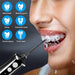 Portable Waterproof Usb Charge Water Flosser Jets For Braces