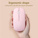 Portable Wireless Bluetooth Magic Silent Ergonomic Mouse