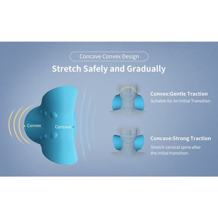 Posture Corrector Pillow Stretcher Neck Cervical Traction