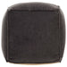 Pouffe Cotton Velvet 40x40x40 Cm Anthracite Xnabxi