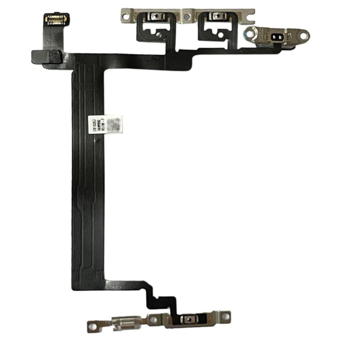 Power Button And Volume Flex Cable With Brackets For Iphone