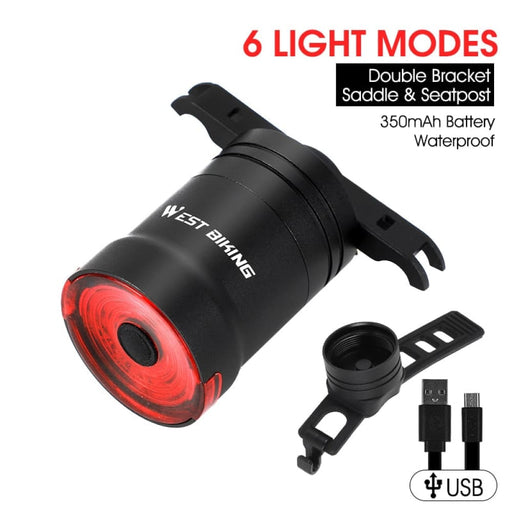 Usb Powered Waterproof Smart Brake Taillight