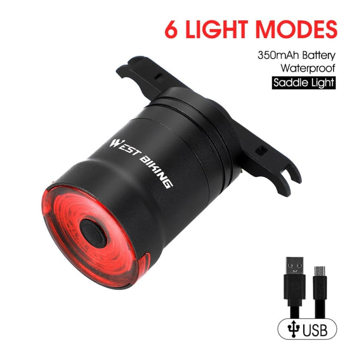 Usb Powered Waterproof Smart Brake Taillight