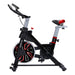 Powertrain Rx-600 Exercise Spin Bike Cardio Cycle - Red