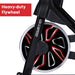 Powertrain Rx-600 Exercise Spin Bike Cardio Cycle - Red