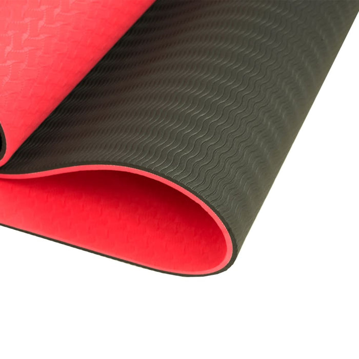 Powertrain Eco-friendly Tpe Pilates Exercise Yoga Mat 8mm