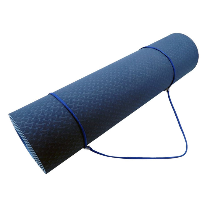 Powertrain Eco-friendly Tpe Pilates Exercise Yoga Mat 8mm