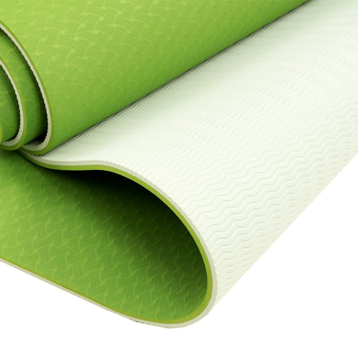 Powertrain Eco-friendly Tpe Pilates Exercise Yoga Mat 8mm