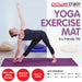 Powertrain Eco-friendly Tpe Yoga Pilates Exercise Mat 6mm