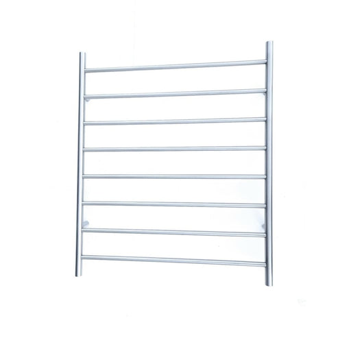 Premium Brushed Chrome Towel Rack 8 Bars Round Design Au