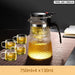 Premium Heat Resistant Tea Set With Kung Fu Teapot