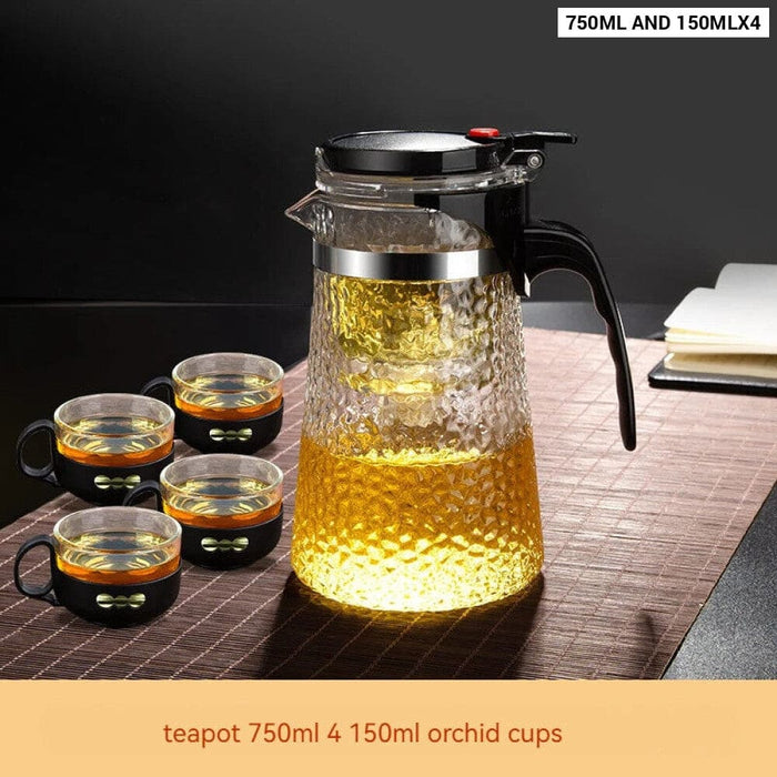 Premium Heat Resistant Tea Set With Kung Fu Teapot