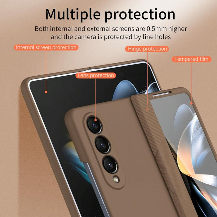 Premium Hinged Folding Phone Case For Samsung Galaxy z Fold