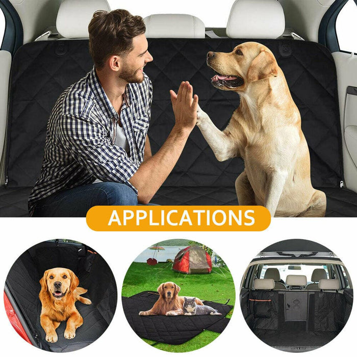 Premium Waterproof Pet Cat Dog Back Car Seat Cover Hammock