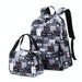 Printed Backpack Set For Students