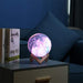 Vibe Geeks 3d Printed Moon Galaxy Star Night Lamp And Room