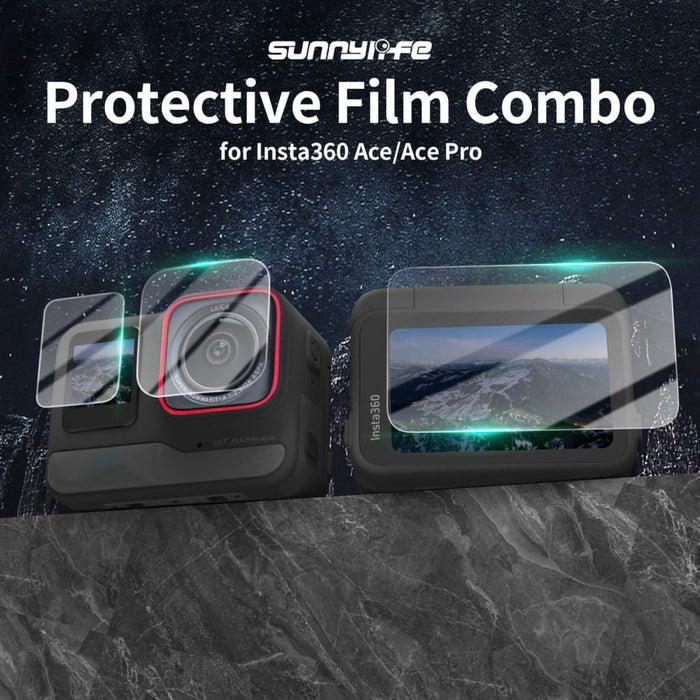 Pro 3 In 1 Rear And Front Screen Lens Explosion Proof Film