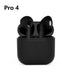 Pro 4 Tws Wireless Earphones 5.0 Bluetooth Headset With Mic