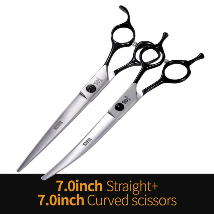 Professional 6.5 6.75 7 7.5 Inch Pet Scissors Set Kits