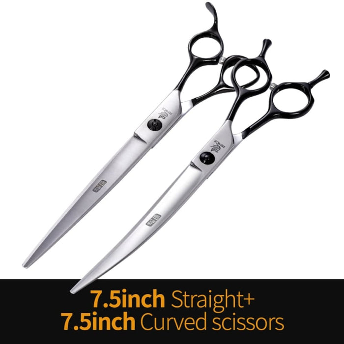 Professional 6.5 6.75 7 7.5 Inch Pet Scissors Set Kits