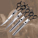 Professional 6.5 6.75 7 7.5 Inch Pet Scissors Set Kits