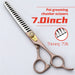 Professional 7 7.5 Inch Pet Dog Grooming Scissors Thinning