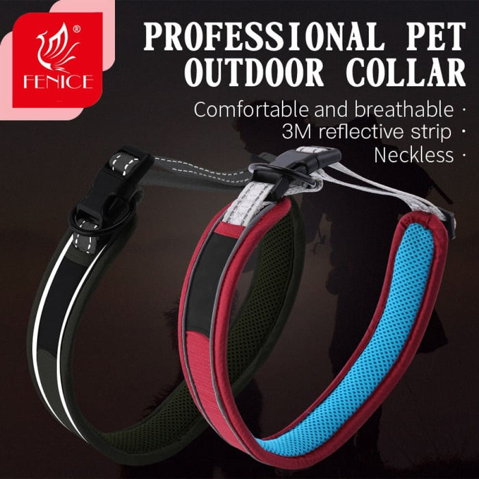 Professional Breathable Comfortable Pet Outdoor Dog Collar