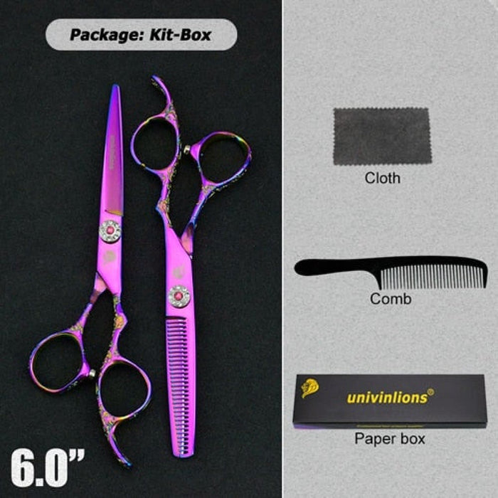 Professional Hairdressing Scissors Kit For Barbers