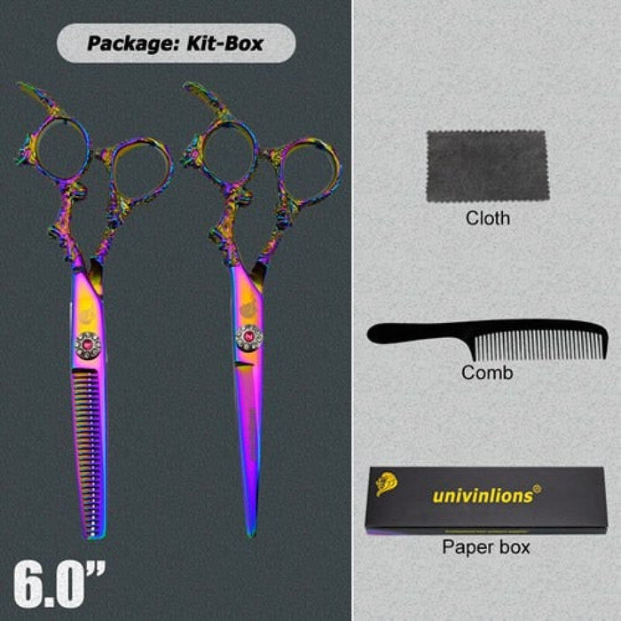 Professional Hairdressing Scissors Kit For Barbers