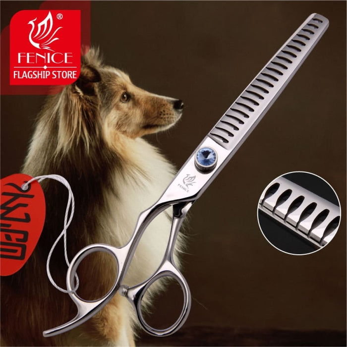 Professional Left Hand 7 7.5 Inch Pet Dog Grooming Scissors