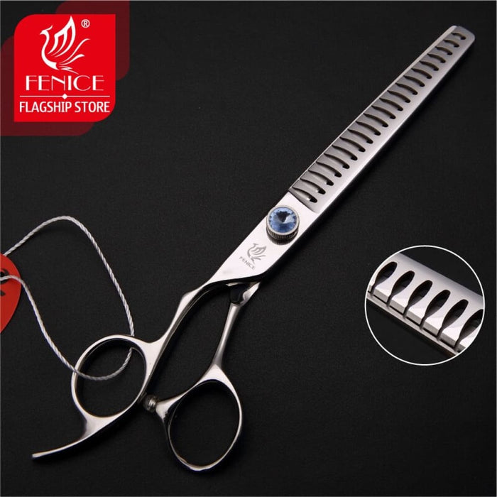 Professional Left Hand 7 7.5 Inch Pet Dog Grooming Scissors