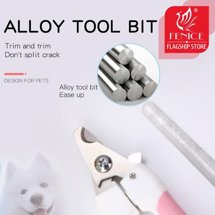 Professional Pet Cat Dog Nail Clipper Cutter Stainless