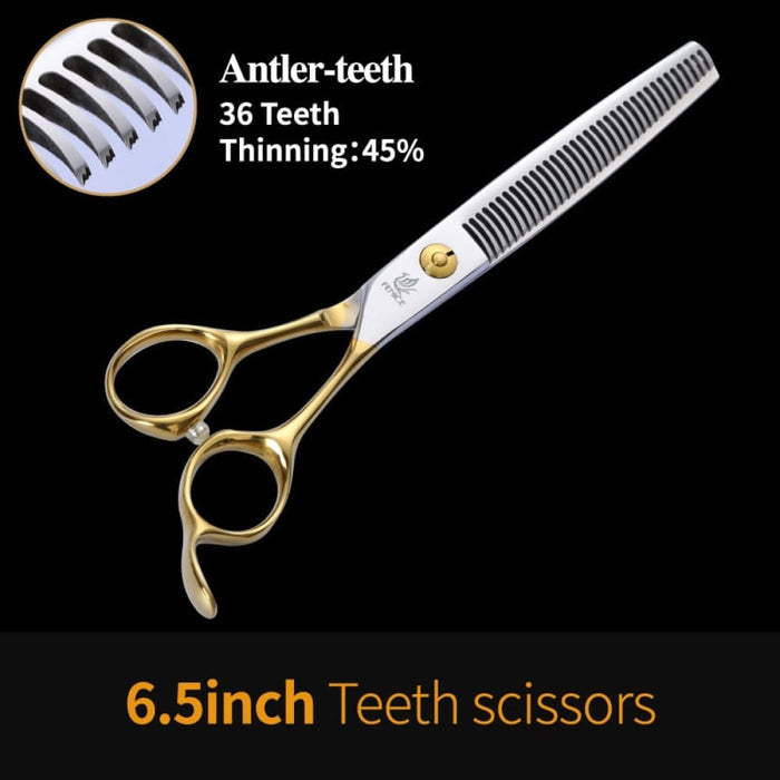 Professional Pet Scissors Straight&thinning&curved Grooming