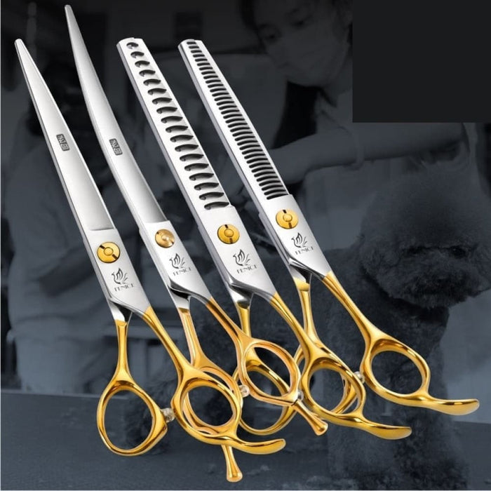 Professional Pet Scissors Straight&thinning&curved Grooming