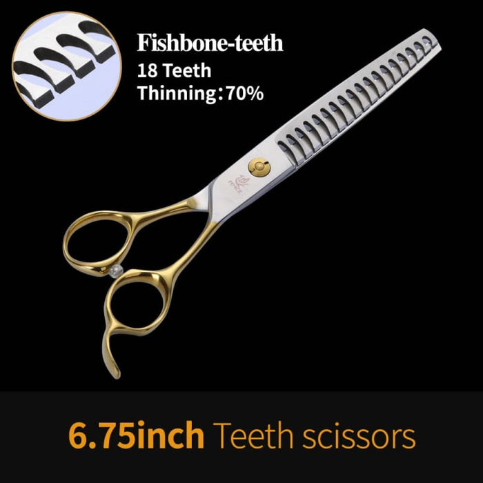 Professional Pet Scissors Straight&thinning&curved Grooming