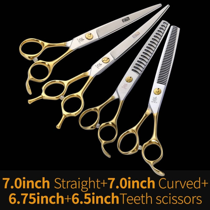 Professional Pet Scissors Straight&thinning&curved Grooming