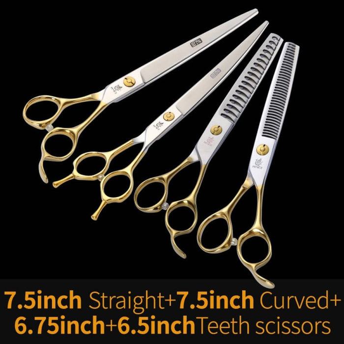 Professional Pet Scissors Straight&thinning&curved Grooming