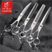 Professional Pet Scissors Straight Thinning Curved Dog