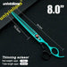 Professional Pet Shark Thinning Grooming Scissors 8 Inches