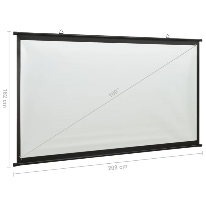 Projection Screen 254 Cm 4:3 Potnk