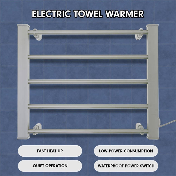 Pronti Heated Towel Rack Electric Bathroom Rails Ev-90-