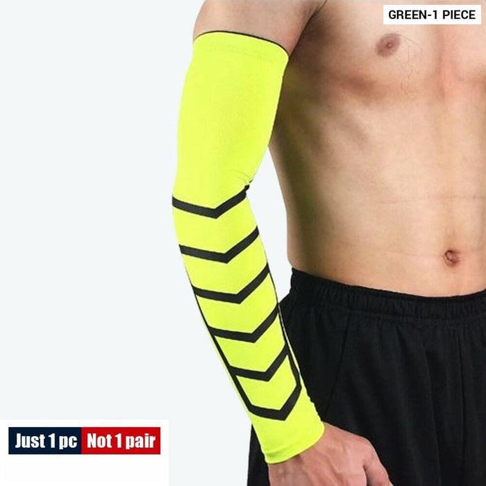 1pc Uv Protection Cooling Arm Sleeves For Golf Basketball