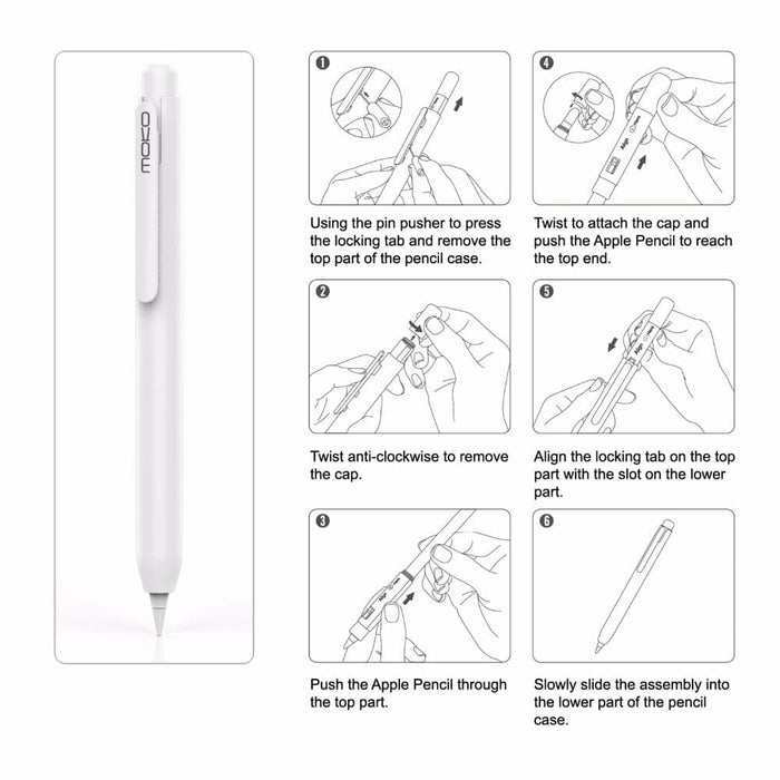 Protective Case Holder With Built - in Clip For Apple